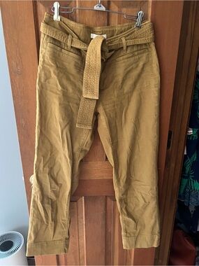 Loft RBelted Chino Pants khaki